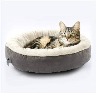 Katil Kusyen Kucing Dan Anjing, Katil Binatang Donut Bulat Untuk Kucing Atau Anjing Kecil